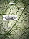Detail of 1939 Maryland Geological Survey map of Baltimore County, Maryland, showing that the part of today's Cub Hill Road between today's Cromwell Bridge Road and Old Harford Road was, at that time, known as Old Harford Road