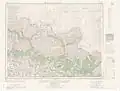 Map including part of Kyirong County (AMS, 1955)