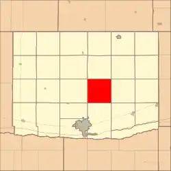 Location in Buffalo County