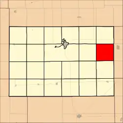 Location in Kingman County