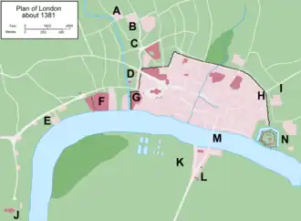 Map of London