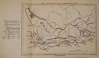 VOC Cape at its largest extent in 1795