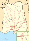 Detailed map of PR-12