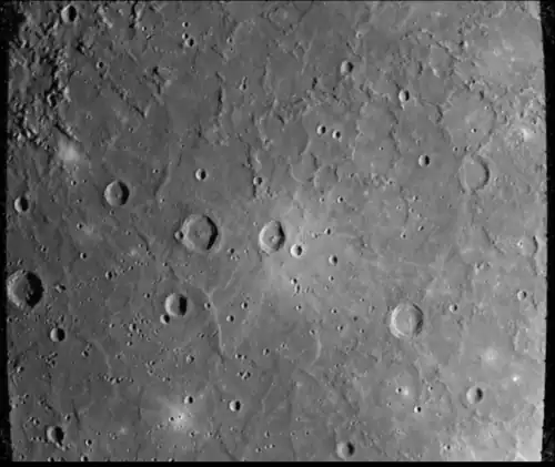 Mariner 10 image with Nureyev at center