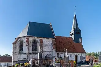 The church of Marles-sur-Canche