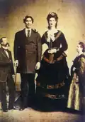 Martin van Buren Bates and Anna Haining Bates