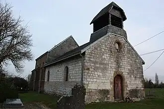 The church in Marvaux-Vieux