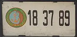 Navy vehicle.