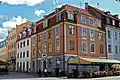 Building on the corner of Mazā Pils Street, Riga.