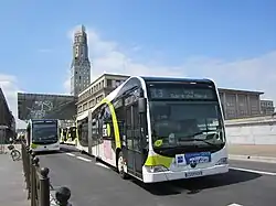 A bus of the Amiens public transport network