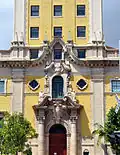 Closeup view of the front in 2010