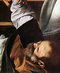 Death of the apostle Matthew in his church in Ethiopia.