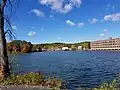 Mill Pond with Summer Hill in background