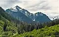 Northeast aspect, from Chilliwack River valley