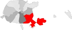 Location of Zavodski District