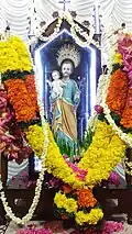 Miraculous image of Saint Joseph
