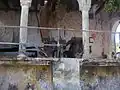 Old machinery of the Hacienda.