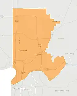 Map of the district