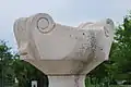 Detail from one of the urns