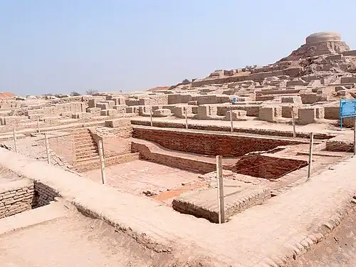 Image 4Mohenjo-daro, a World Heritage Site that was part of the Indus Valley Civilization (from History of cities)
