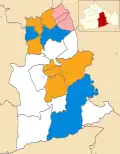 2010 results map