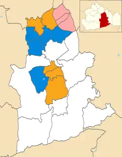 2021 results map