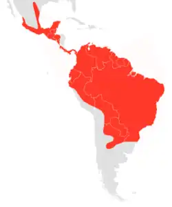 Map of range