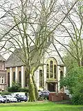 ... Hannes Forster aligned towards the Lutheran Church (SELK), the first church building built by the architect Otto Bartning in Germany[1]