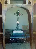 The tomb of the forty-nine sheikhs in the Church of the Sheikhs, who were killed by the Berbers in 444.