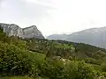 Peak of Mount Mezza as seen from the Lefre