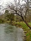 Shoal Creek at Orr Park in Montevallo.