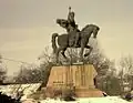 Monument to Hetman Petro Sahaidachny in his native village of Kulchytsi
