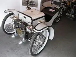 Single-seat Morgan Runabout, similar to HFS Morgan's 1909 car