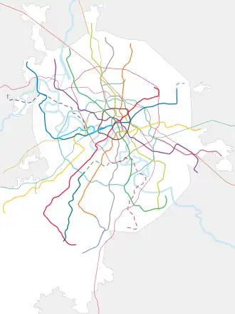 Park Pobedy is located in Moscow Metro