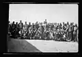 Celebrations in April 1943, with Aref al-Aref and Julian Asquith, 2nd Earl of Oxford and Asquith visiting.