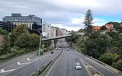 view of motorway