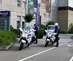 CRS motorcyclists