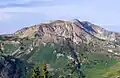 Northeast aspect of Mount Baldy, with Twin Peaks behind