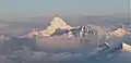 Mount Forbes (aerial shot over Alberta)
