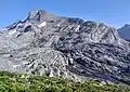 Mount Jellicoe, south aspect