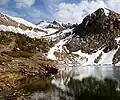 Mt. Lewis above Lower Sardine Lake