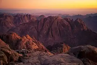 NNE view from the summit