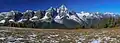 Mount Sir Donald centered with Terminal Peak to immediate left