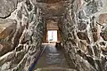 Passageway facing entry