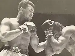 Ali punching Terrell