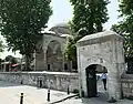 Entrance to the grounds of the mosque