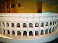 Hypothetical reconstruction of the interior circulation of the Roman theater of Zaragoza
