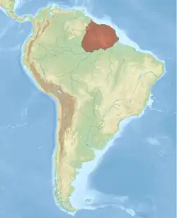Map of range