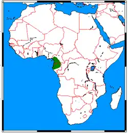 Map of range