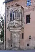 Five-sided chörlein at the parsonage of St. Sebaldus Church, Nuremberg, before 1361